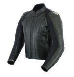 MONO DE CUERO DOS PIEZAS CON PROTECCIONES TPR Y TITANIO 166/151 - NEGRO - Imagen 2