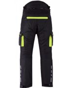 MONO DE CORDURA MOTORISTAS DOS PIEZAS IMPERMEABLE UNISEX ATENEA ARES - NEGRO/FLUOR - Imagen 5