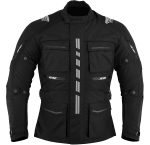 MONO DE CORDURA MOTORISTAS DOS PIEZAS IMPERMEABLE UNISEX ATENEA ARES - NEGRO - Imagen 2
