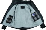 CHAQUETA DE MOTO DERBI N/ROJA/GRIS UNISEX EN TEXTIL IMPERMEABLE,  CON PROTECCIONES C.E. - Imagen 4