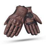 GUANTES MOTORISTA EN PIEL DE INVIERNO, TÉRMICOS Y IMPERMEABLES DEGEND INDUS - MARRÓN