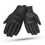 GUANTES MOTO EN PIEL MUJER INVIERNO TÉRMICOS Y IMPERMEABLES DEGEND INDUS - NEGRO
