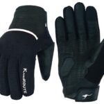 GUANTES MOTORISTA UNISEX DE INVIERNO, IMPERMEABLES Y TÉRMICOS HIMALAYA II - NEGRO/BLANCO