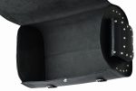 BAÚL DE MOTO TRASERO EN CUERO RIGIDO, LAMINADO/ VOYAGER PACK 2 CASCOS 65 LITROS - Imagen 3