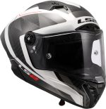 CASCO INTEGRAL FIBRA DE CARBONO DE LS2 -FF805 THUNDER GP AERO RAUTE WHITE GREY-CE 22.06/ BLANCO GRIS - Imagen 4