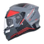 DISCOVER AXOR CASCO MODULAR EXPERIANCE - GRIS MATE / ROJO