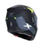 DISCOVER AXOR CASCO MODULAR ROUTE - NEGRO MATE / FLUOR - Imagen 4